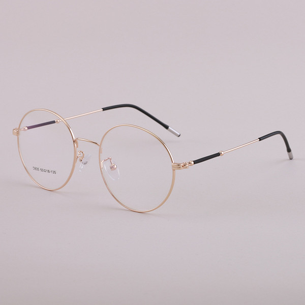 2019 Vintage Retro Round Eyeglasses Brand Designer For Women Glasses Fashion Men Optical Eye Glasses Frame Eyewear