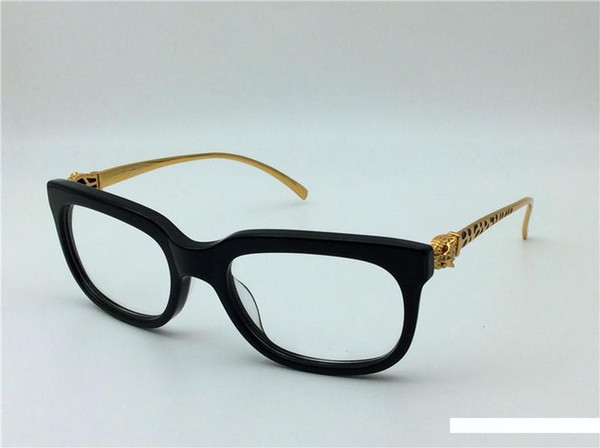 new vintage eyeglass france designer T0184 glasses prescription steampunk style women brand deisnger bling leopard logo design eyeglasses