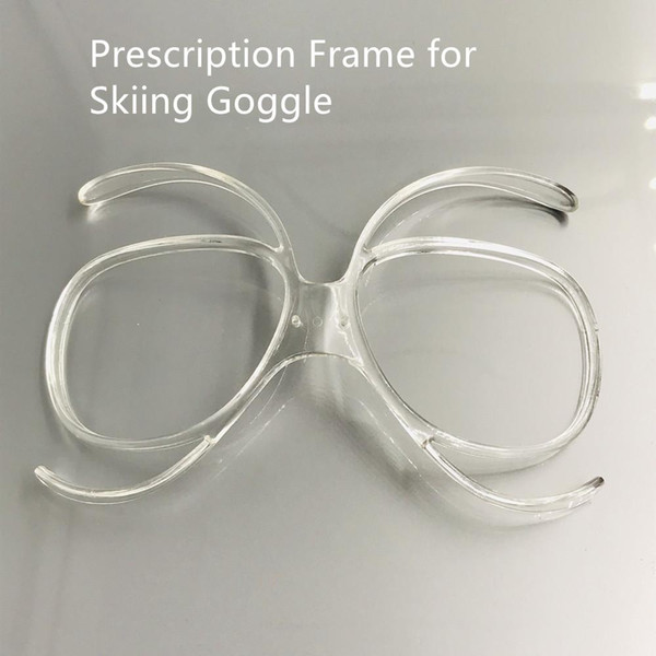 Prescription Frame for Skiing Goggle TR90 Flexible Bendable Ski Goggles Rx Insert Optical Adaptor Universal Size Inner Frame