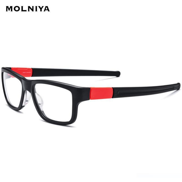 New TR90 Optical Glasses Frame Men Sports Square Prescription Eyeglasses Myopia Eyewear Computer Eyewear Accessories