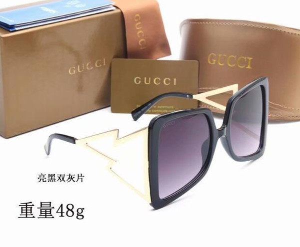 Free ship fashion Luxury evidence sunglasses retro vintage men brand designer shiny gold frame laser logo women top quality with 4366