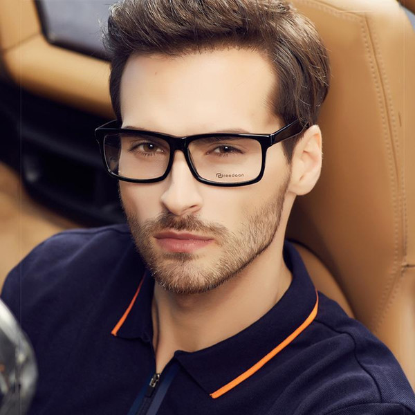 Vazrobe Acetate Oversized Glasses Frame Men Women Eyeglasses Man Wide Face Spring Hinge Prescription Spectacles Vintage Nerd