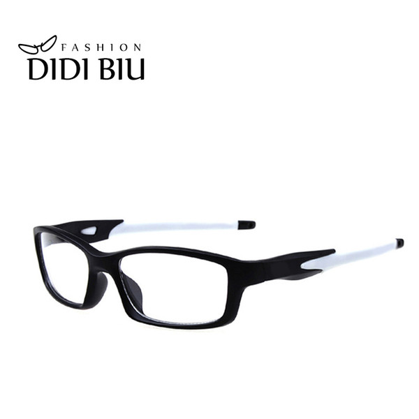 Wholesale-DIDI TR90 Titanium Eyeglass Anti-Explosion Casual Glasses Rectangle Silicone C Glasses Myopia Optical Eyewear Frame U528