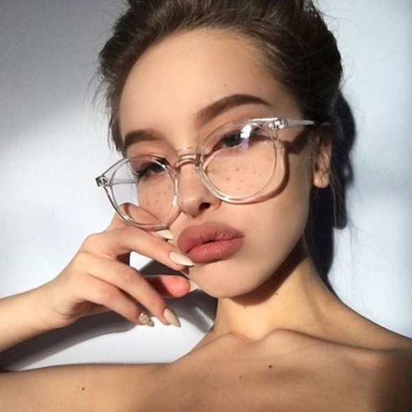 Vintage round eyeglasses glasses frame women 2019 eyeglasses frame men clear glasses fake Fashion eyewear