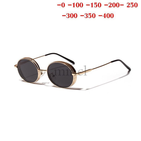 Transition Sunglasses Photochromic Myopia Eyeglasses Finished Myopia Glasses for Women Computer Optical Glasses Round Frame NX