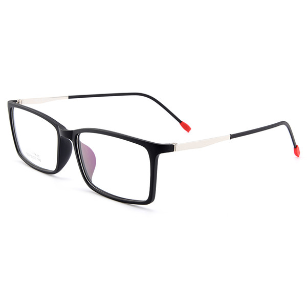 BAONONG Rectangular Urltra-Light Full Rim Optical Men's Eyeglasses Frame Women's Mixed Material Myopia Spectacles 4 Colors M7003