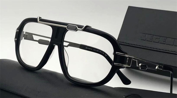 New retro eyewear CZ8018 punk style German designer vintage retro optical glasses transparent lens top quality with original box