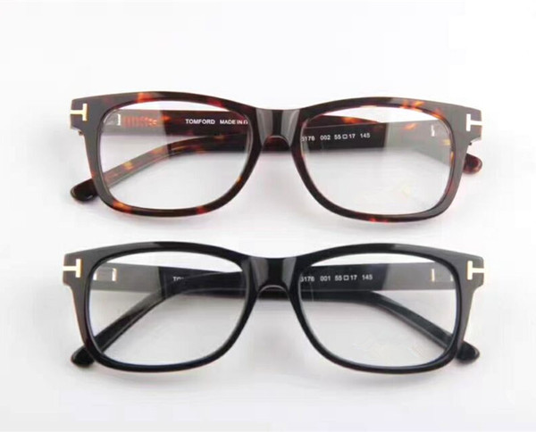 Men Optical Glasses Frame Tom 5146 Brand Designer Plank Big Frame Eyeglasses Frames for Women Retro Myopia Eyeglasses Frames with Case