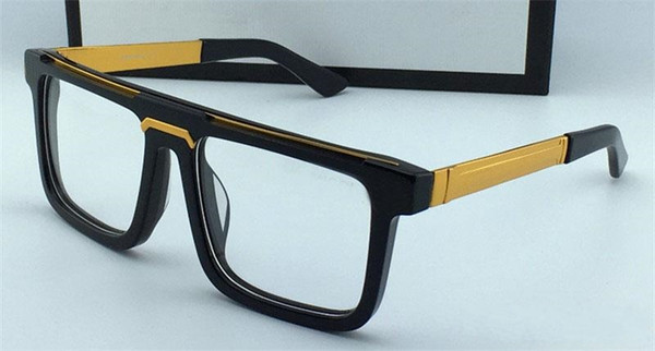 New Classic vintage square frame men designer optical glasses 0078 selling popular simple retro style top quality transparent lens eyewear