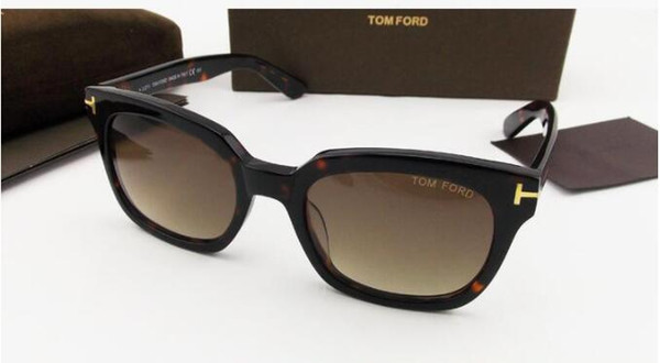 Hot sale Fashion Tom Brand Designer For Sunglasses Mens Womens Acetate TF 211 Sun glasses UV400 Oculos masculino Male