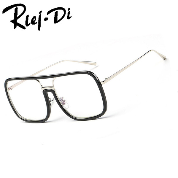 FA213 Oversized Half Glasses Frame Women Men Eyeglasses Optical Glasses Frame Vintage Eyeglass Frames Male Female