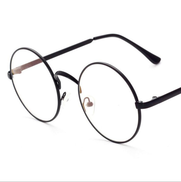 Fashion Women Brand Designer Round Eye Glasses Half Frame Cat Eye Glasses Women Eyeglasses Frames High quality Grau