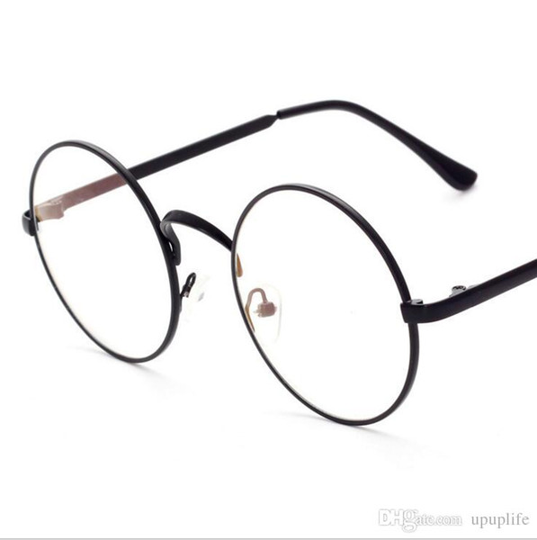 Fashion Women Brand Designer Round Eye Glasses Half Frame Cat Eye Glasses Women Eyeglasses Frames High quality Grau