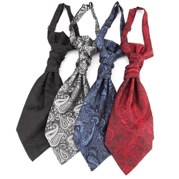 vest tie men's necktie Paisley layesr ties button adult fashion new trend Hong Kong bowknot wide polyester suit accessory 2pcs 2pcs/lot