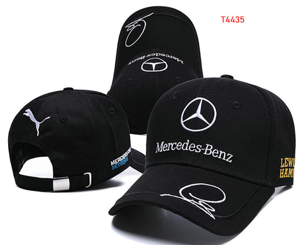 high Quality Mercedes Benz cap Hamiltons Signature snapback hat F1 Champion Racing sports Baseball chapeau Automobile casquette gorras 12