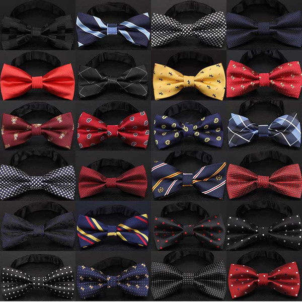 Christmas Bow Tie Men's Fashion Black knot Bowtie Fashion business wedding bow tie men formal necktie For Accessories drop shipping