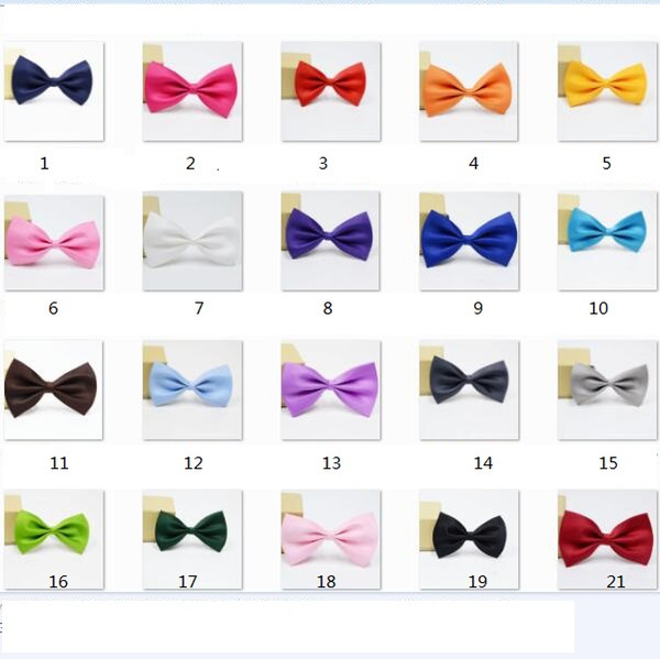 Bow ties 2017 for Wedding Party cute Candy colorful Adjustable Neckwear Children Kids Boy Bow Ties mens womens fashion accessories D090