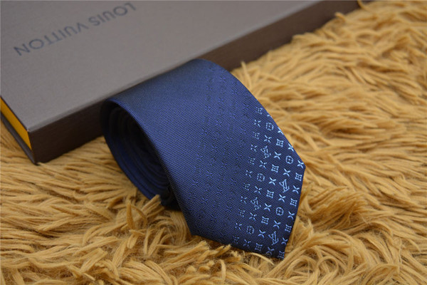 Fashion Accessories Necktie Brand Fashion classic Men Silk Ties for Men Business Tie High Quality Mens Neck Tie with logo H80-013