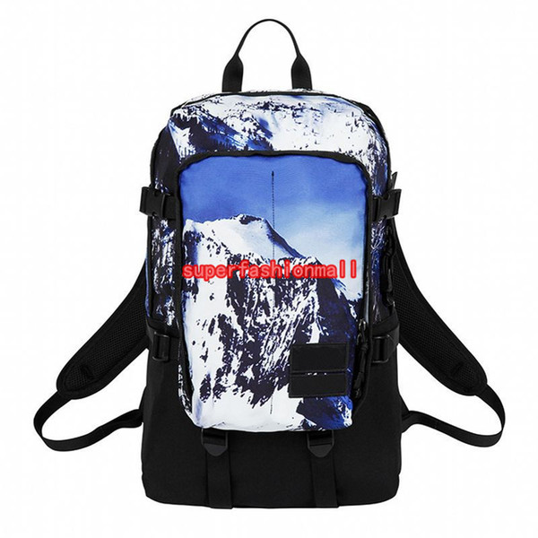 Brand New Snow Mountain Designer Backpack Men Women Designer Bags Unisex Students Bags Camping Bag Outdoor Packs