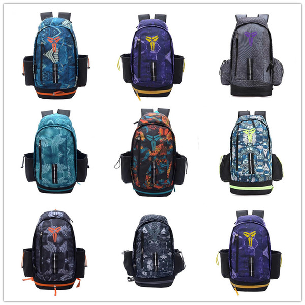 Wholesale Designer Backpack Kobe Home Purple Yellow Mamba Basketball Shoes Duffle Bags Women Mens High quality Travel School Sports Backpack