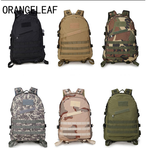 Fasion PUBG Level 3 40L Millitary Backpack Big Capacity Winner Chicken Dinner Playerunknown's Battlegrounds Desert Camo Tactical