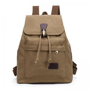 Woman Drawstring Vintage Canvas Backpacks Fashion Casual College Bookbag Female Retro Stylish Daily Travel Laptop Backpacks Bag LJJT181