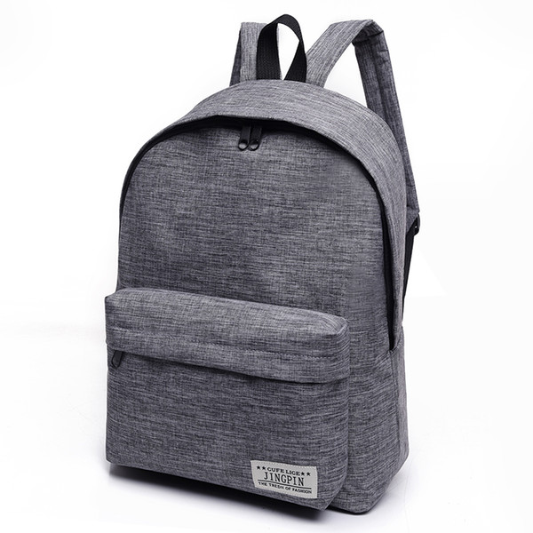 New four-piece SUP brand letter backpack casual breathable canvas universal multi-purpose backpack student bag free shopping