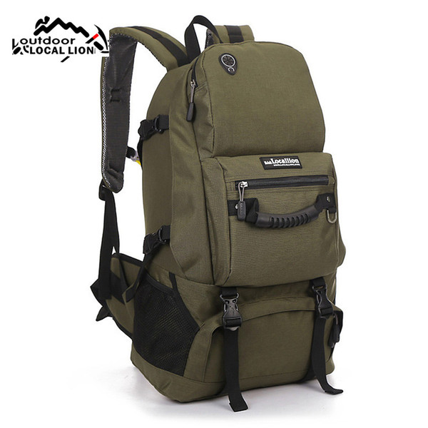 45L Men Knapsack Climbing Backpack Tactical Rucksacks Oxford Camouflage Bags Travel Hiking Trekking Camping Bag XA758WA