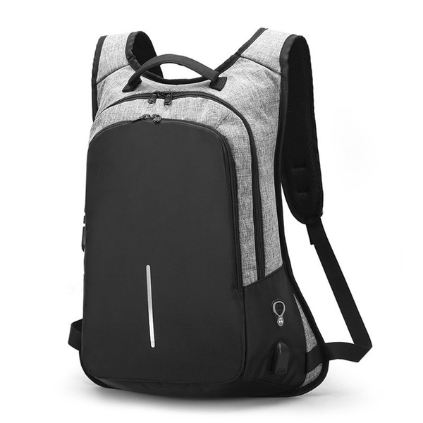 Unisex USB Design Backpack Book Bags for School Backpack Casual Rucksack Daypack Canvas Laptop Fashion Man Backpacks