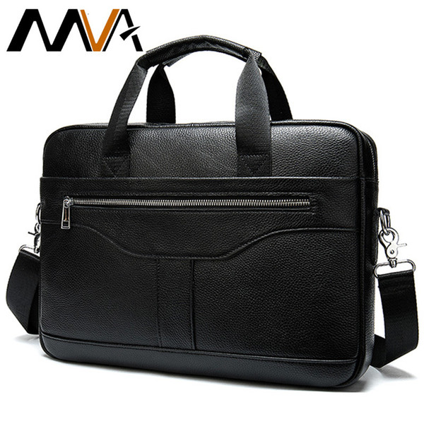 MVA real life leather briefcase, Messenger Bags, laptop office bag, human leather bag, artificial business bag