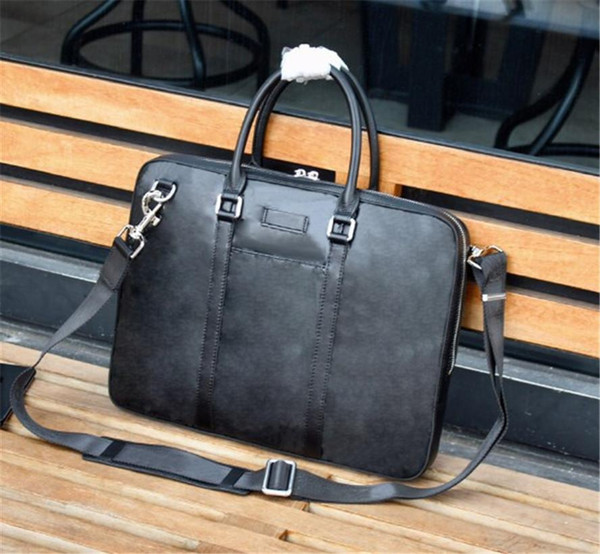 Luxury Shoulder Bag Men's Bags Designer Handbag Fashion High Quality Briefcases Genuine Leather Attache Case Good Match Handsome Newset