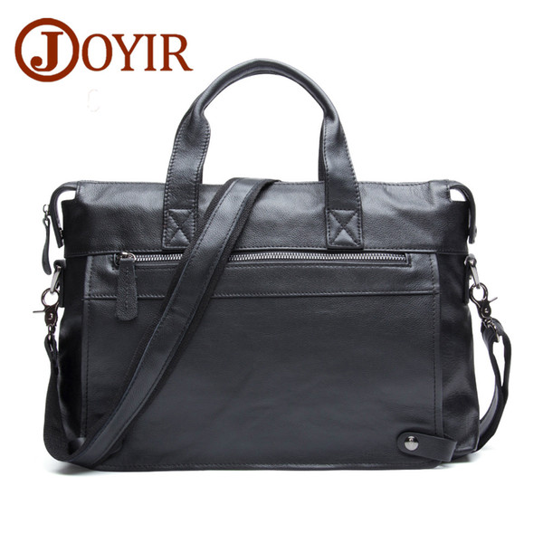 Men handbag wholesale Business Genuine Leather satchel Briefcase Fashion Messenger Crossbody Laptop Shoulder Bag Tote for Male document case