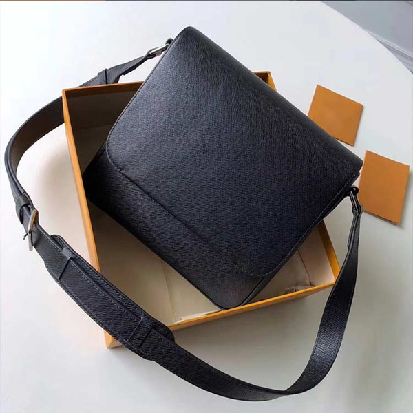 Good quality designer briefcase Fashion brand Men bag pu leather handbag famous shoulder bag Large capacity messenger bag purse m30619