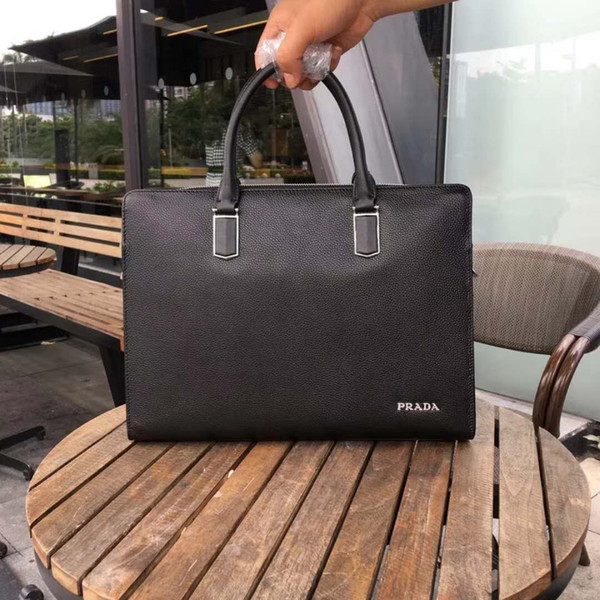 Pink sugao Mens Briefcase Business Bags top genuine Leather Mens Messenger Bag tote famous brand men Crossbody Bag Shoulder bag for work