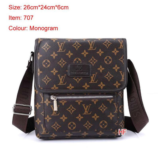 New Fashion Men Shoulder Bags High Quality Leather Men Casual Cross Body Messenger bag Gentleman Business Briefcase