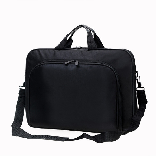 Portable Nylon Business Office Male Messenger Bag Men Briefcase For Document Zipper Laptop Computer Handbag Shoulder 15.6 Tablet #358401