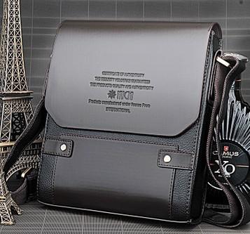 Free Shipping- Brand new men's PU leather Business briefcase / top qualtiy men's shoulder bag sell at factory price