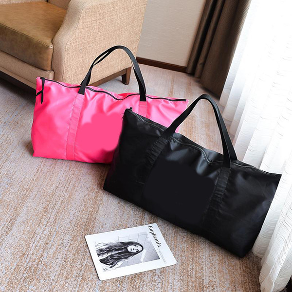 handbag Pink letter travel sports bags casual bag fashion large bag