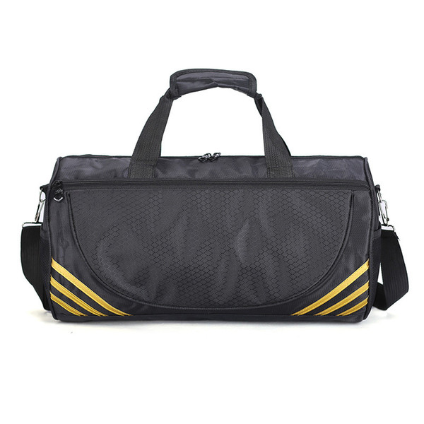 Casual Weekend Travel Duffle Bag Waterproof Oxford Cylinder Shape Shoulder Bag With Shoes Cabin Men Travel Bags Packing Cubes