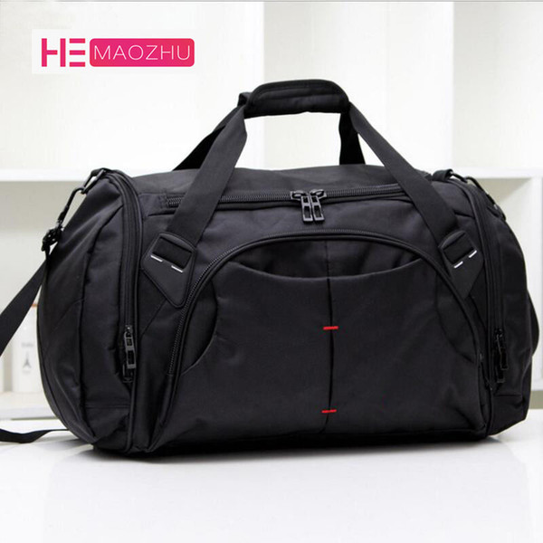 HEMAOZHU 2018 Large Waterproof Travel Bag for Women Hand Luggage 2017 Vintage Mens Travel Duffle Bags Casual Weekend Bag Men