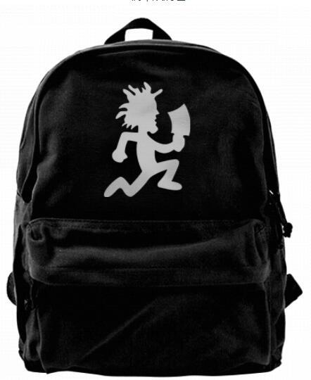 Hatchet Man ICP Fashion Canvas designer backpack For Men & Women Teens College Travel Daypack Leisure bag Black