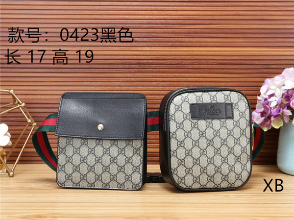 2018 fashion casual bag famous luxury quality small satchel men single shoulder bag double sided use