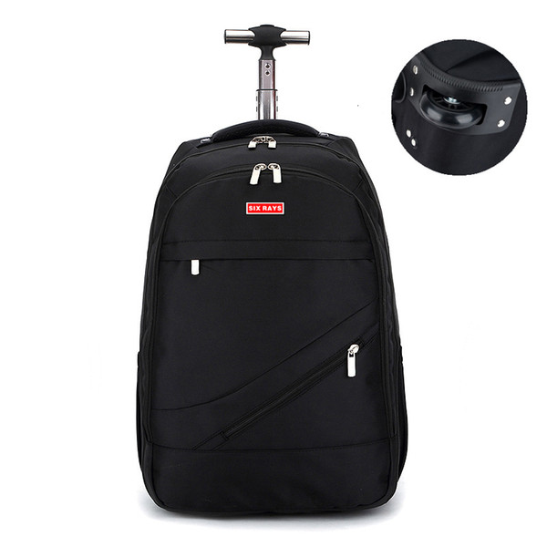 MAGIC UNION Men's Travel Bag Trolley backpack Man Backpack Polyester Bags Waterproof Computer Packsack Brand Design Backpacks CJ191128