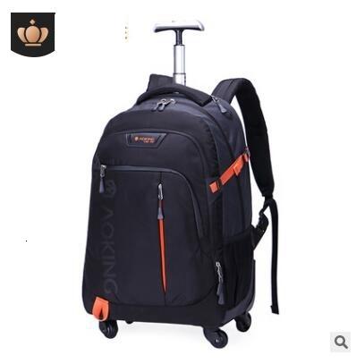 Men Travel trolley bag Rolling Luggage backpack bags on wheels wheeled backpack for Business Cabin Travel trolley bag suitcase CJ191128