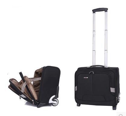 Travel Luggage Bag Men Business Trolley Bags Wheeled bag Men Travel Luggage Case Oxford Suitcase laptop Rolling Bags On Wheels CJ191128