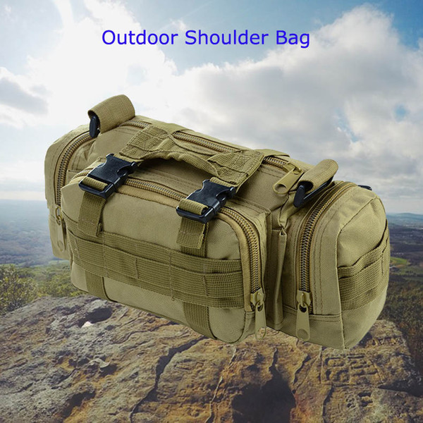 Tactical Military Messenger Bag Shoulder Nylon Outdoor Sport Fishing Camping Crossbody Mutil-function Molle Pouch Bags Mochila