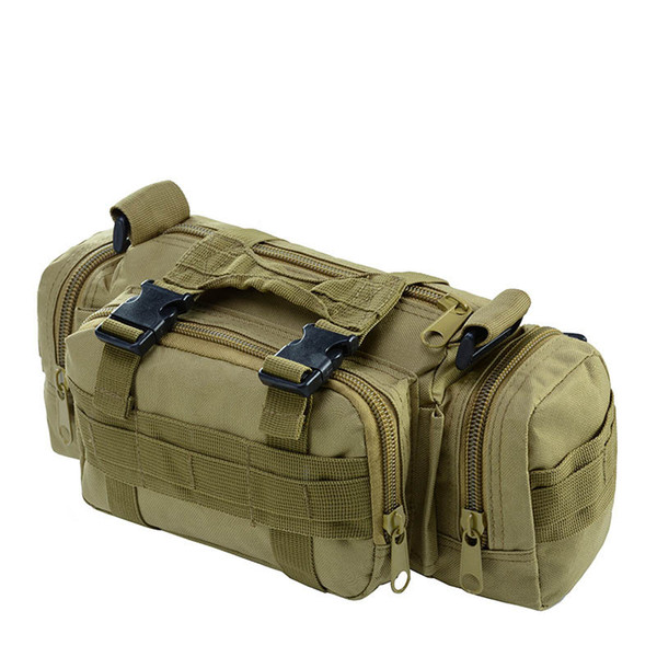 Tactical Military Messenger Bag Shoulder Nylon Outdoor Sport Fishing Camping Crossbody Mutil-function Molle Pouch Bags Mochila