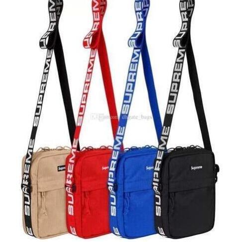 44th Pack Chest Unisex Fanny Pack Brand Fashion Waist Bag Men Hip-Hop Belt Men Messenger Bags 18ss Small Shoulder Bag 4 colors