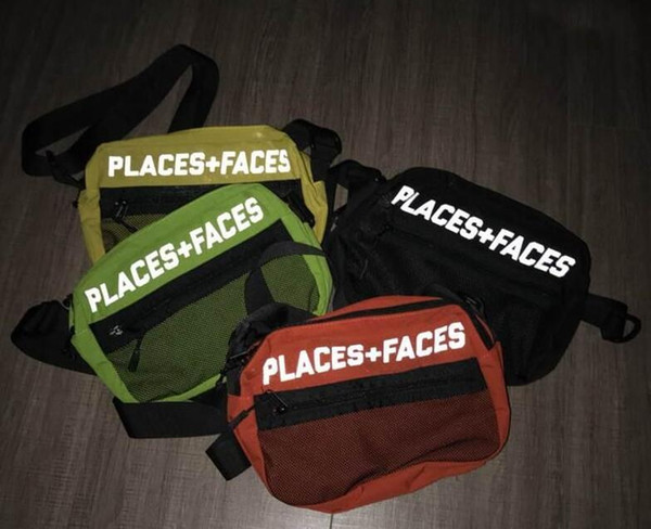 PLACES+FACES Life Skateboards 18ss Bag High Quality Attractive Cute Casual Men's Shoulder Bag Mini Mobile Phone Packs Storage Bag