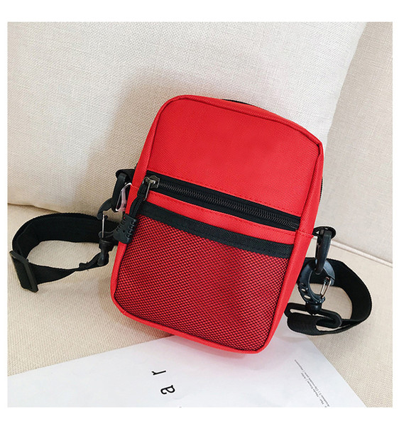 Brand bag men and women fashion trend pockets hip hop dead fly sports Messenger bag outdoor mesh letter shoulder bag hot free shipping